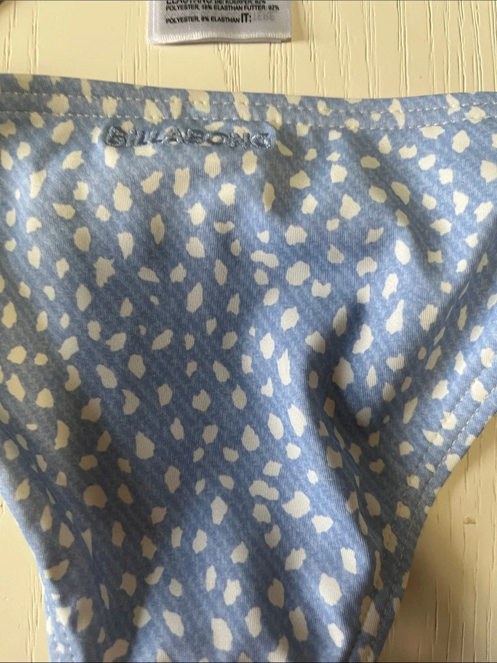 Billabong Light Blue Daisy Ruffle Two-Piece Swim Set